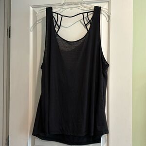 Fashion to Figure ( active ) tank top T-shirt Sz 2 black plus size